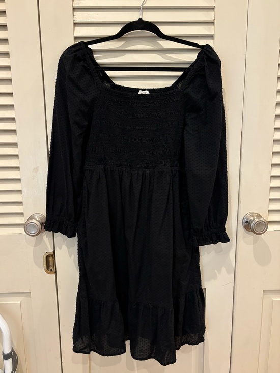 J. Crew Dresses & Skirts - J. crew women’s black ruffled long sleeve dress